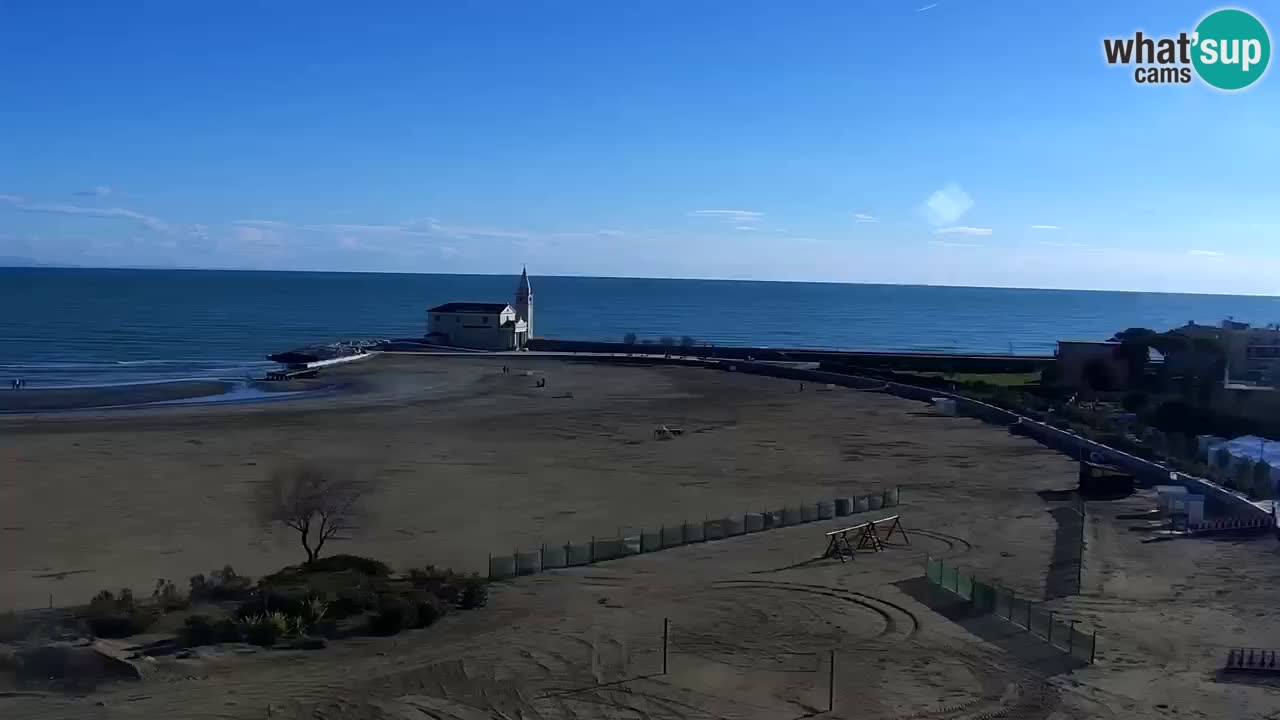 Webcam Caorle – La spiaggia di Levante – Hotel Stellamare