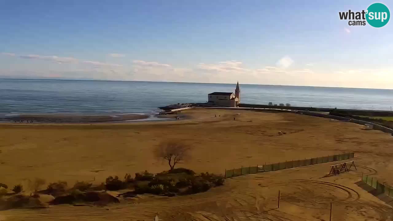 Webcam Caorle – La spiaggia di Levante – Hotel Stellamare