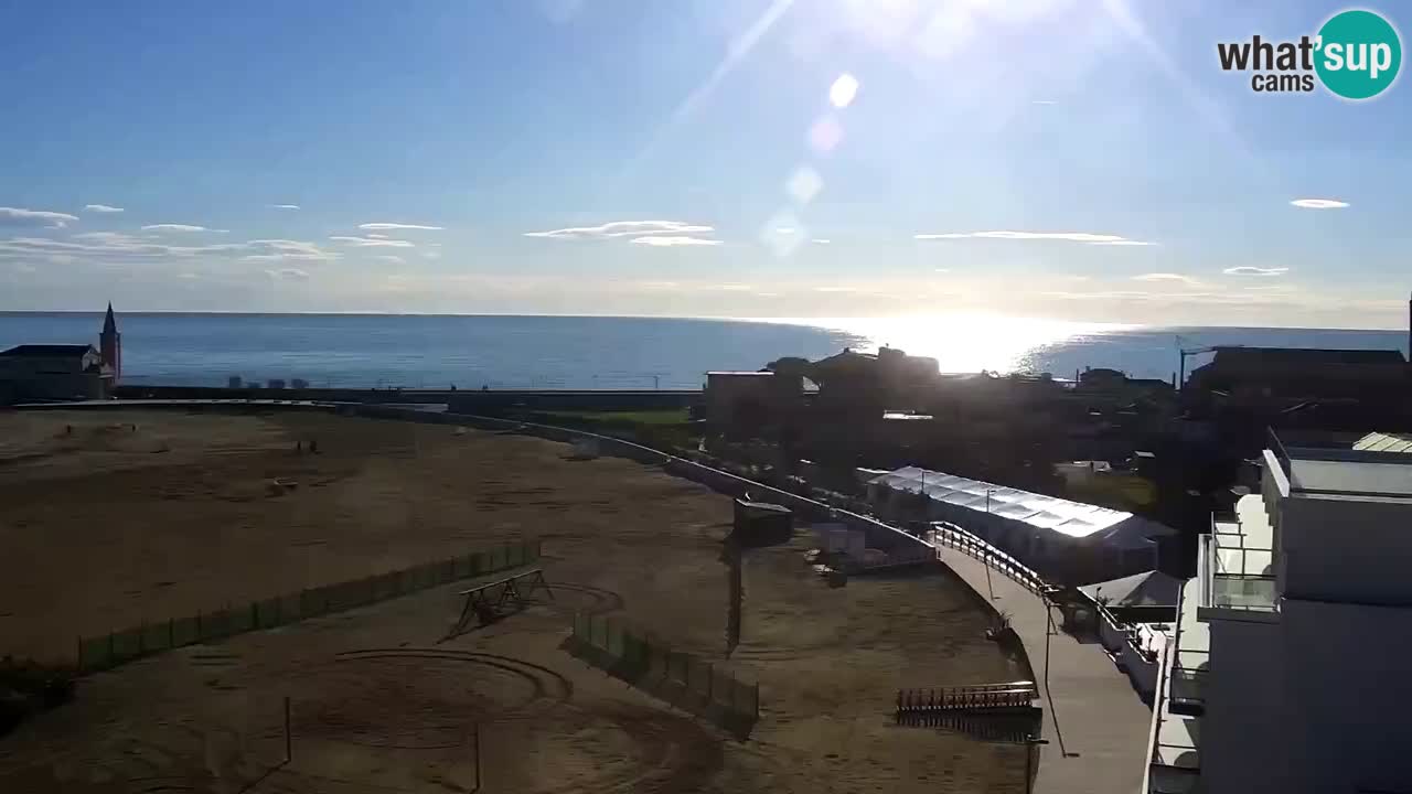 Webcam Caorle – La spiaggia di Levante – Hotel Stellamare