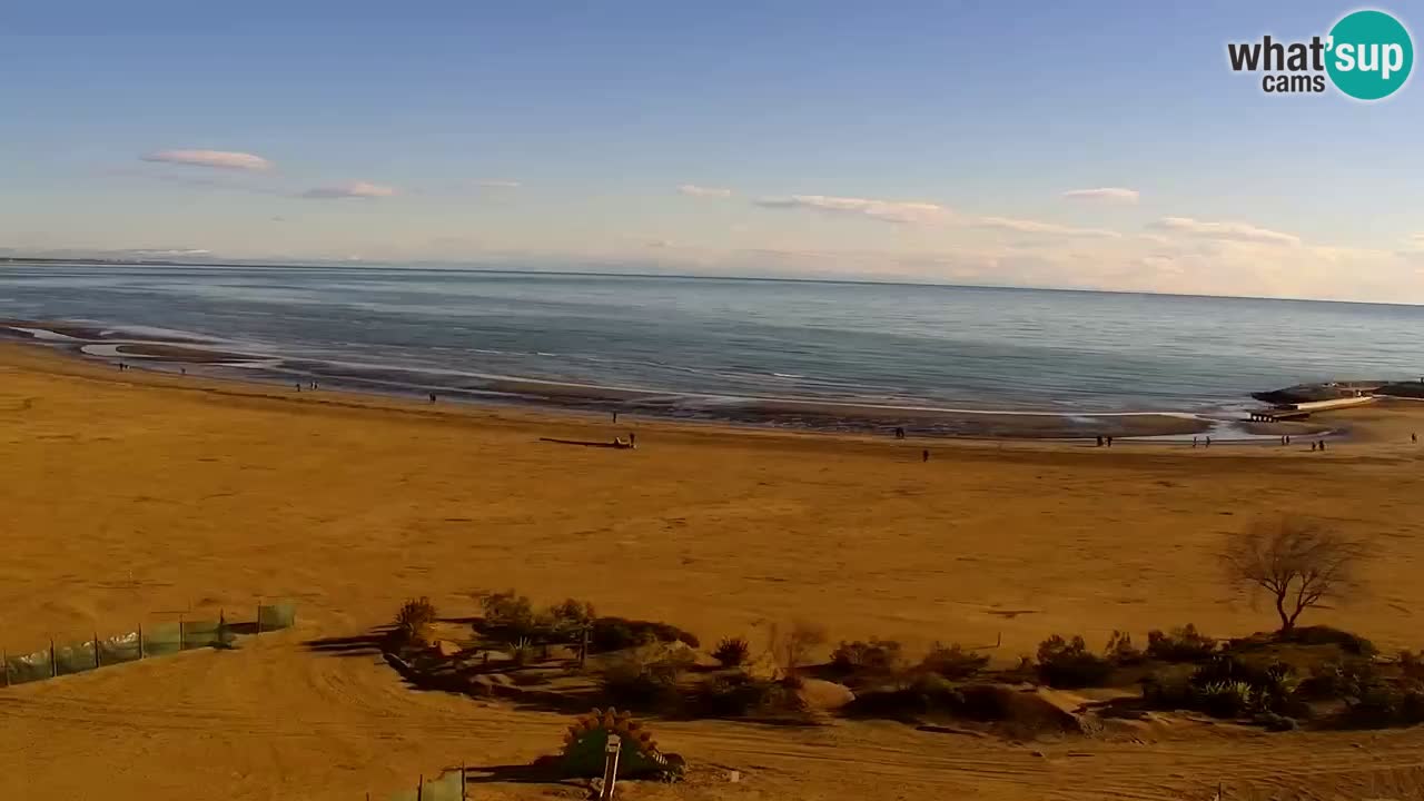 Webcam Caorle – La spiaggia di Levante – Hotel Stellamare