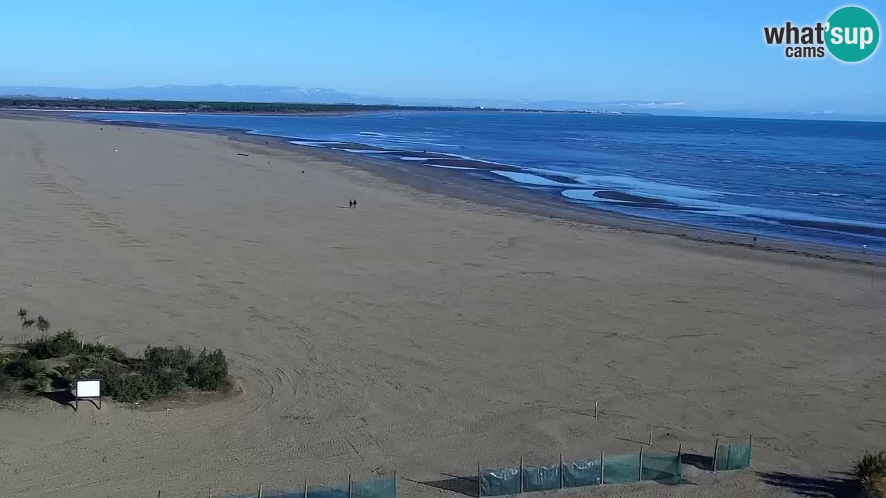 Webcam Caorle Levante beach live