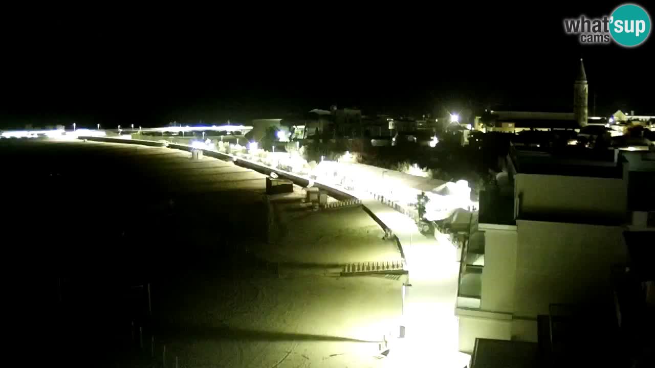 Webcam Caorle – La spiaggia di Levante – Hotel Stellamare