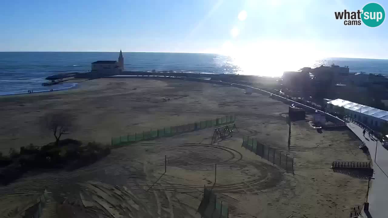 Livecam Caorle Plage de Levante – Hotel Stellamare