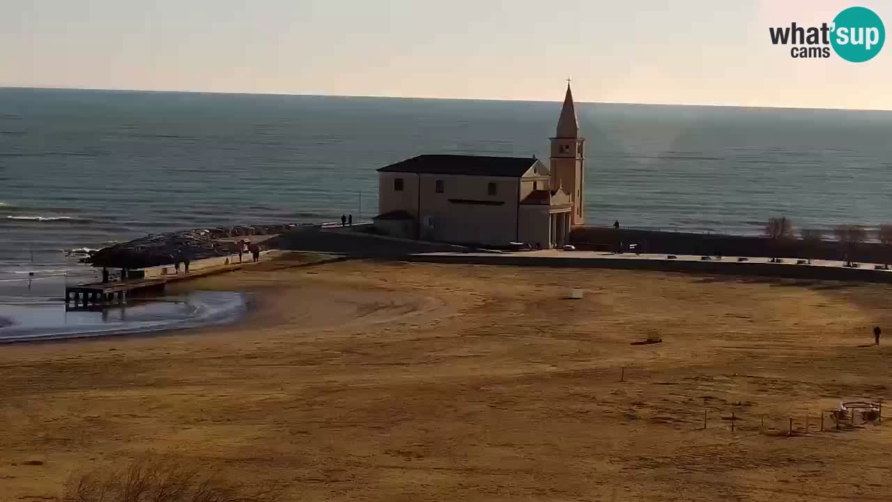 Webcam Caorle – La spiaggia di Levante – Hotel Stellamare