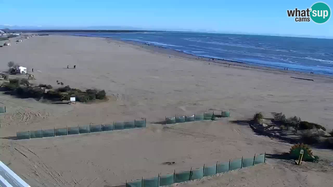 Webcam Caorle Levante beach live