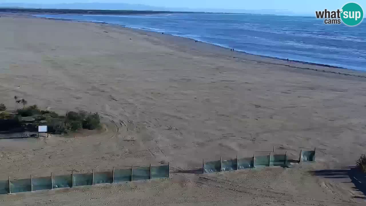 Webcam Caorle Levante beach live