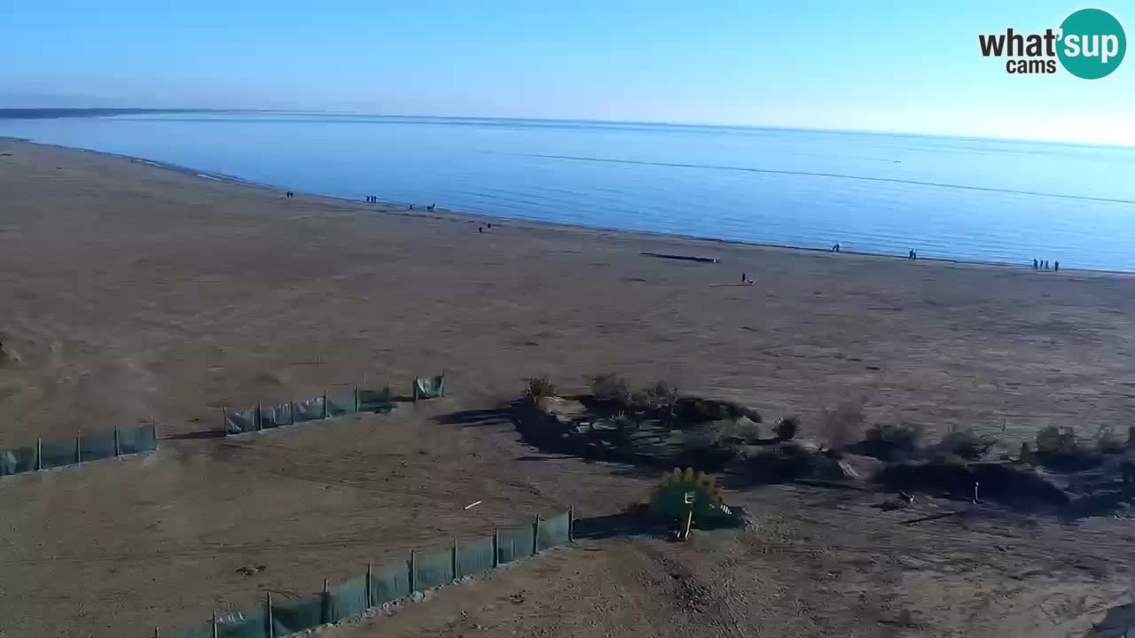 Livecam Caorle Plage de Levante – Hotel Stellamare