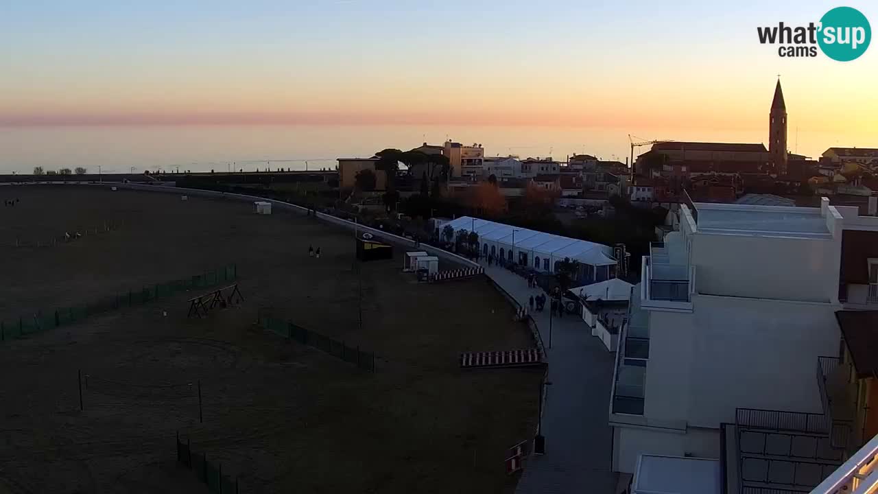 Caorle webcam – Levante beach – Hotel Stellamare