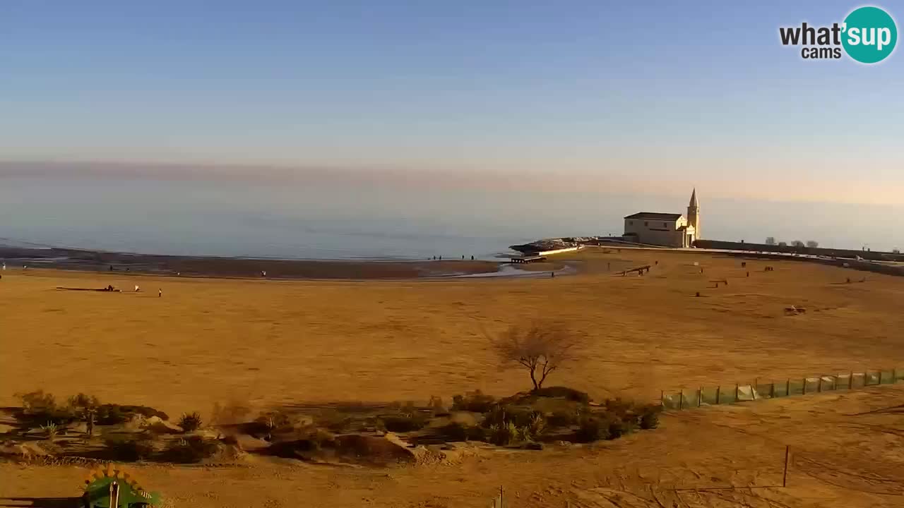 Caorle plaža Levante Spletna kamera  – Hotel Stellamare