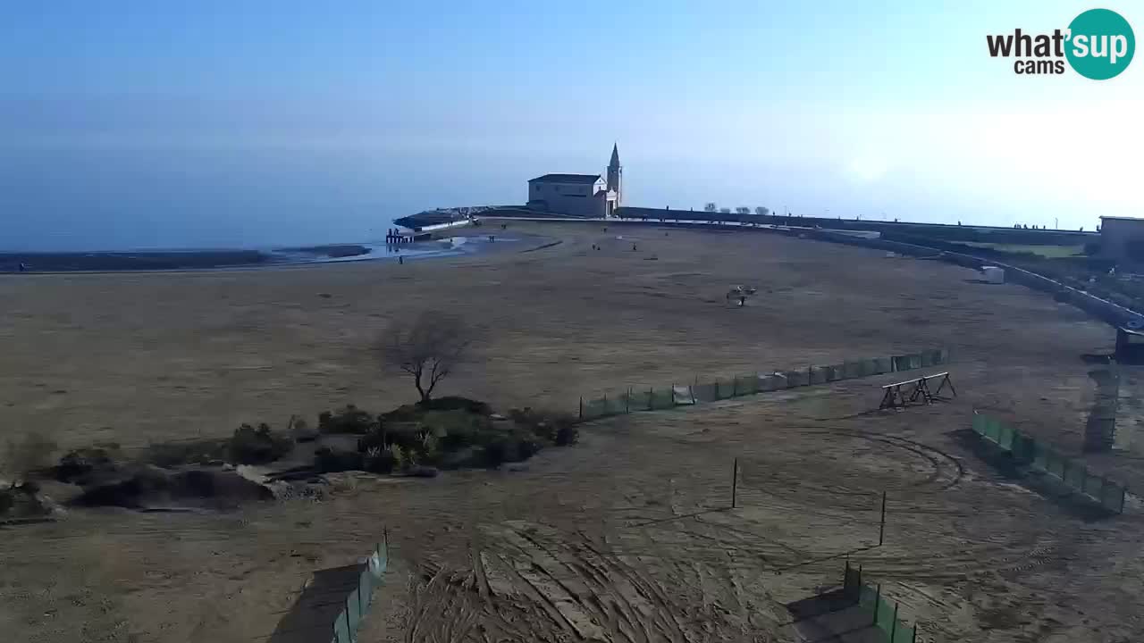 Webcam Caorle Levante beach live