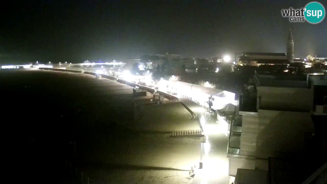 Webcam Caorle Levante beach live