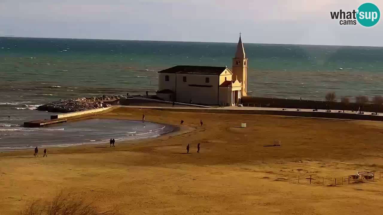 Caorle web kamera plaža Levante – Hotel Stellamare