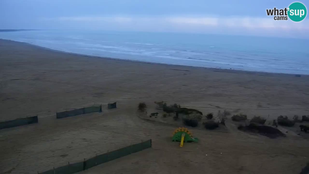 Webcam Caorle Levante beach live