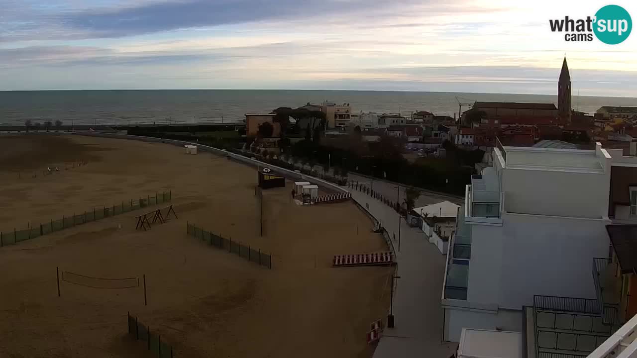 Caorle plaža Levante Spletna kamera  – Hotel Stellamare