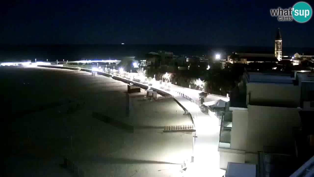 Webcam Caorle Levante beach live