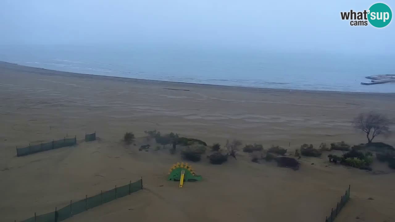 Webcam Caorle Levante beach live