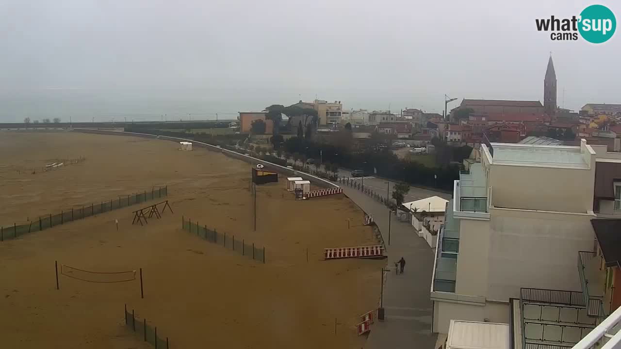 Webcam Caorle – La spiaggia di Levante – Hotel Stellamare