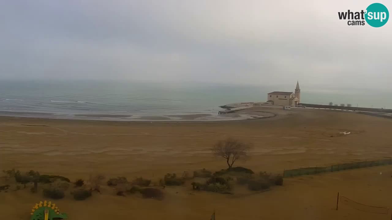 Caorle plaža Levante Spletna kamera  – Hotel Stellamare