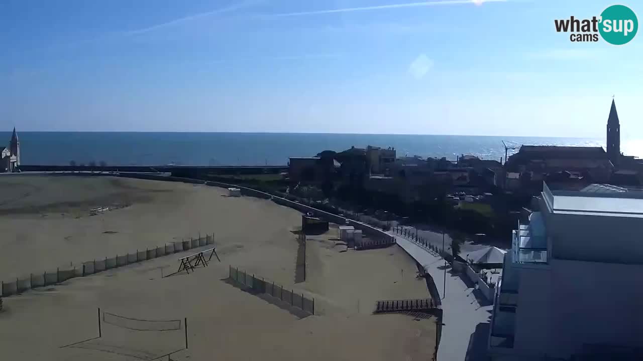 Caorle Livecam Levante beach – Hotel Stellamare