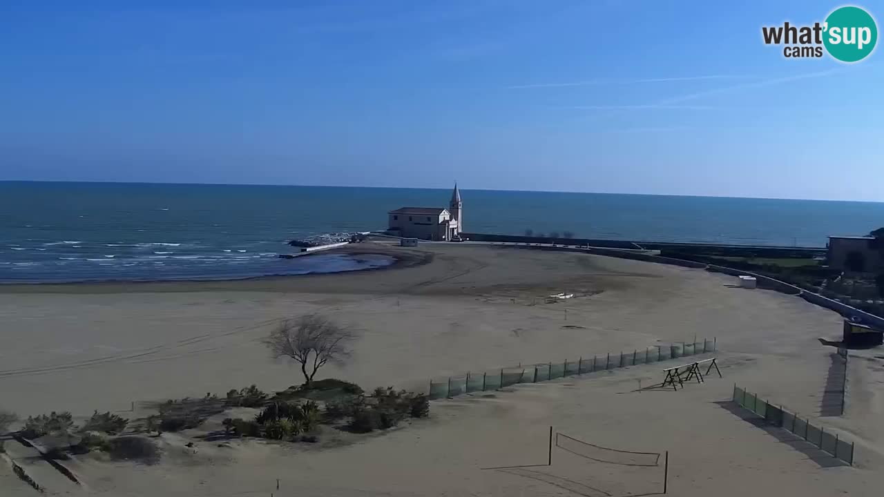 Caorle Playa Levante camera web | Hotel Stellamare