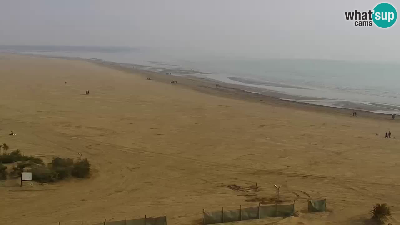 Webcam Caorle – La spiaggia di Levante – Hotel Stellamare