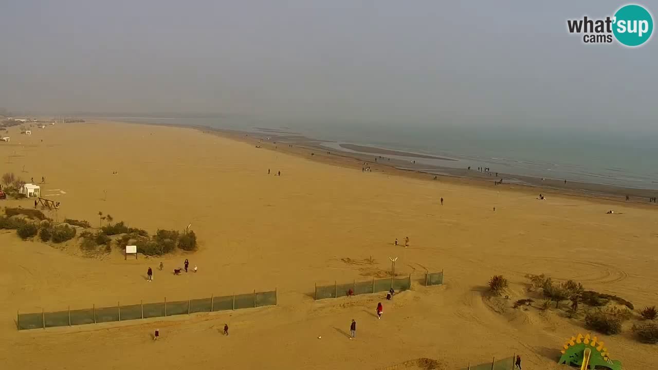 Webcam Caorle Levante beach live