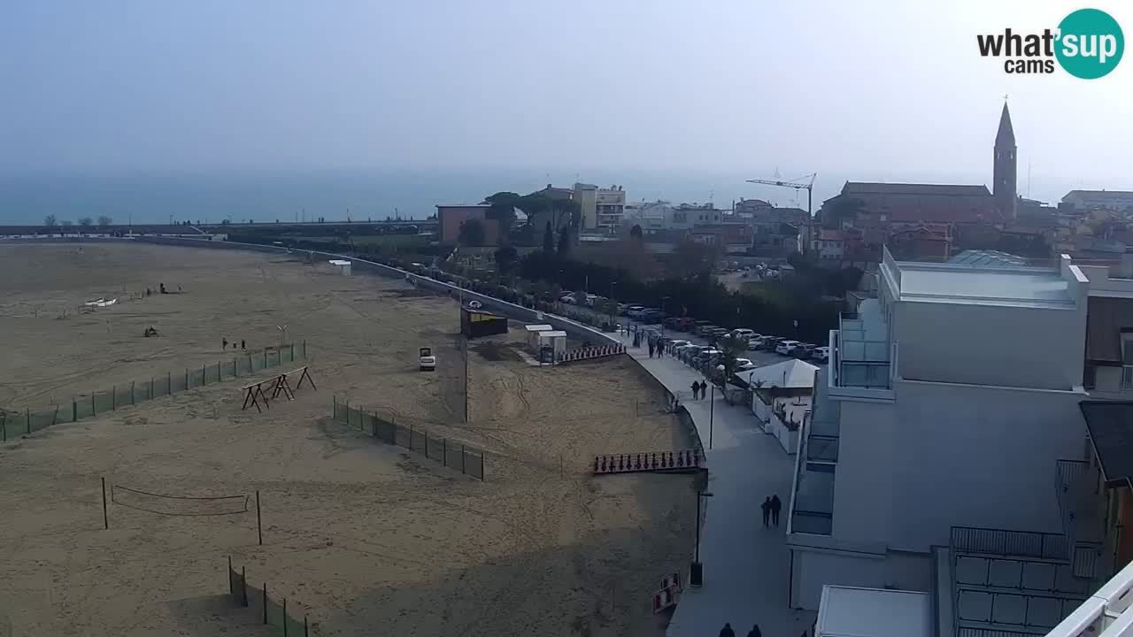 Webcam Caorle – La spiaggia di Levante – Hotel Stellamare