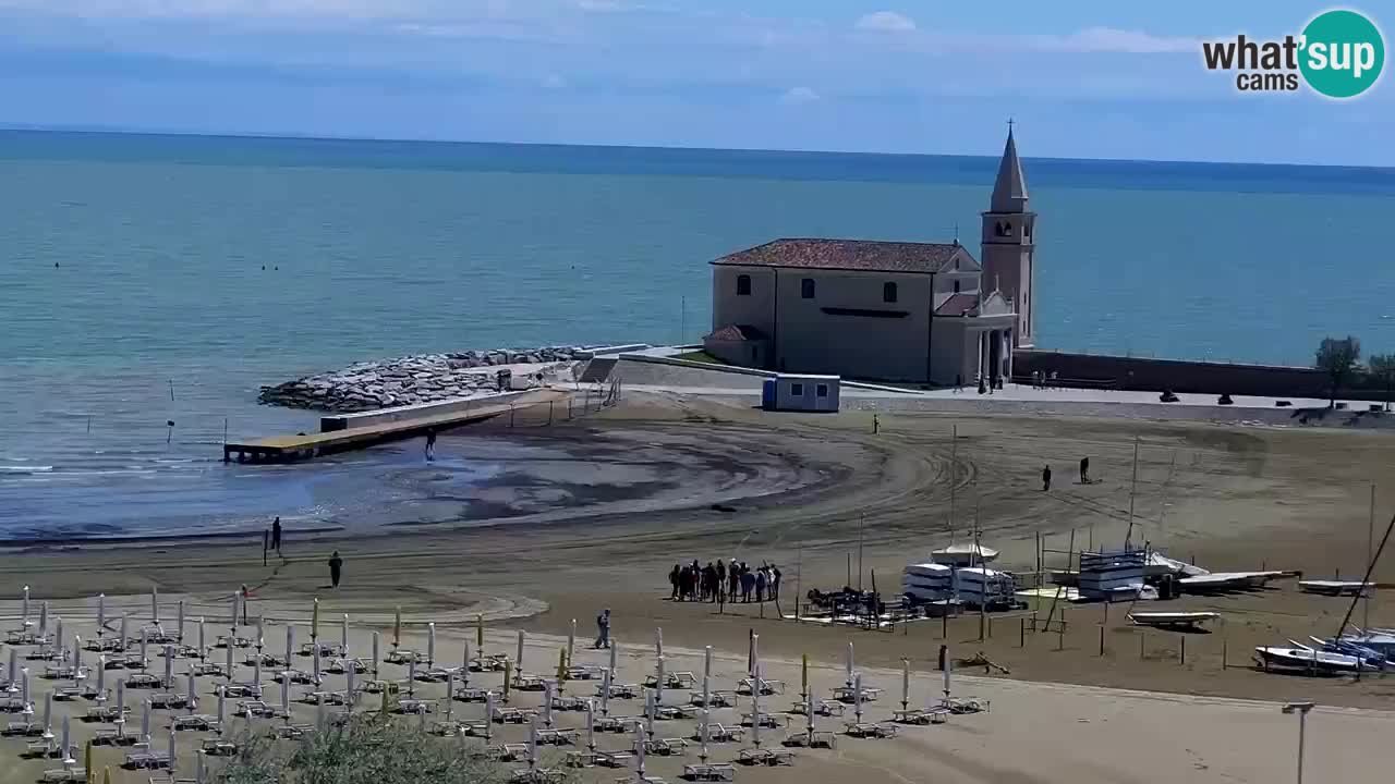 Webcam Caorle Levante beach live