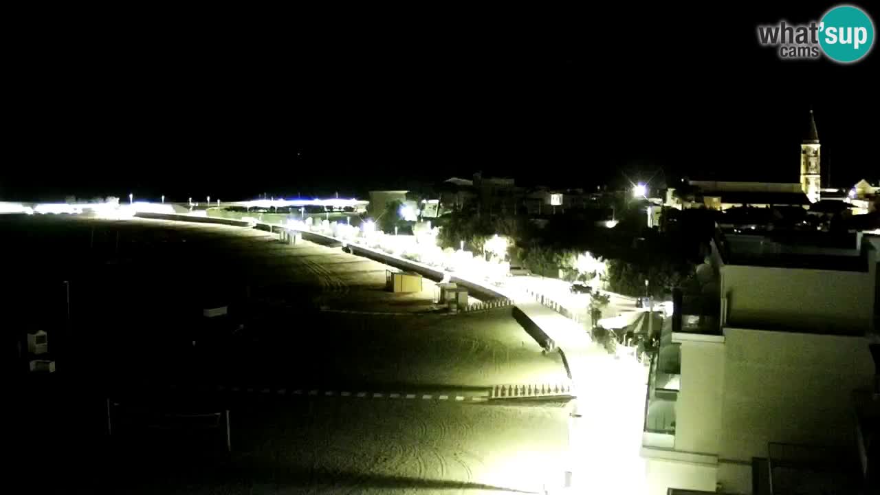 Webcam Caorle Levante beach live