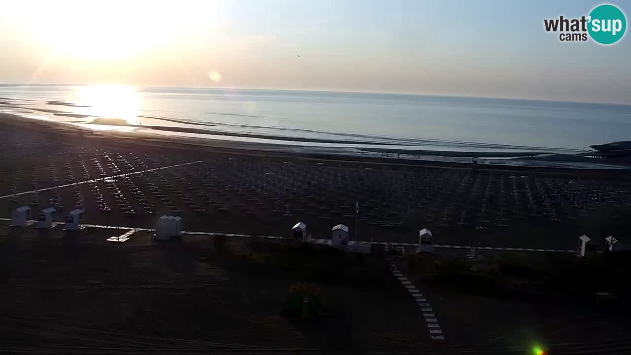 Webcam Caorle – La spiaggia di Levante – Hotel Stellamare