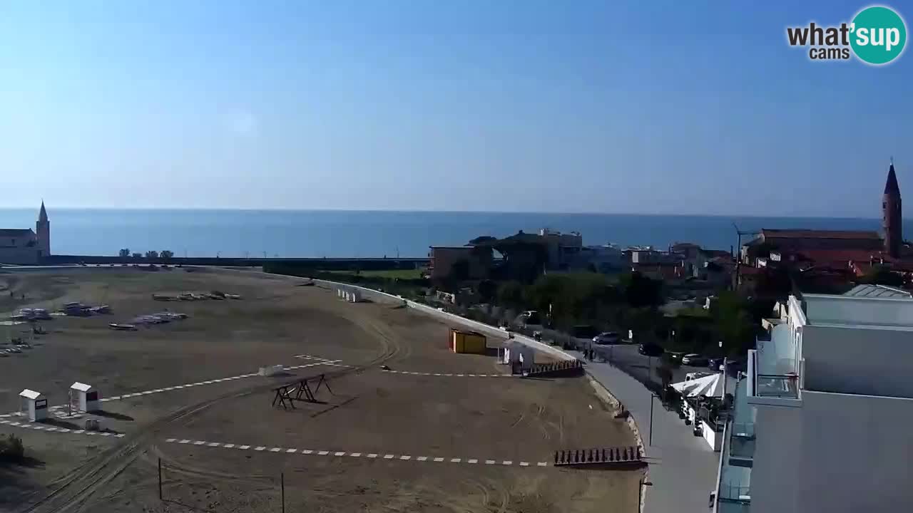 Livecam Caorle Plage de Levante – Hotel Stellamare
