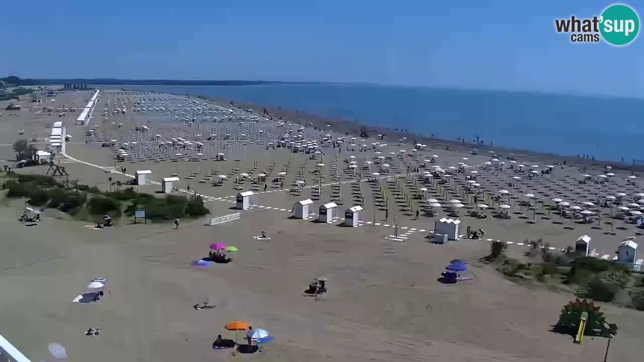 Webcam Caorle Spiaggia Levante – Hotel Stellamare