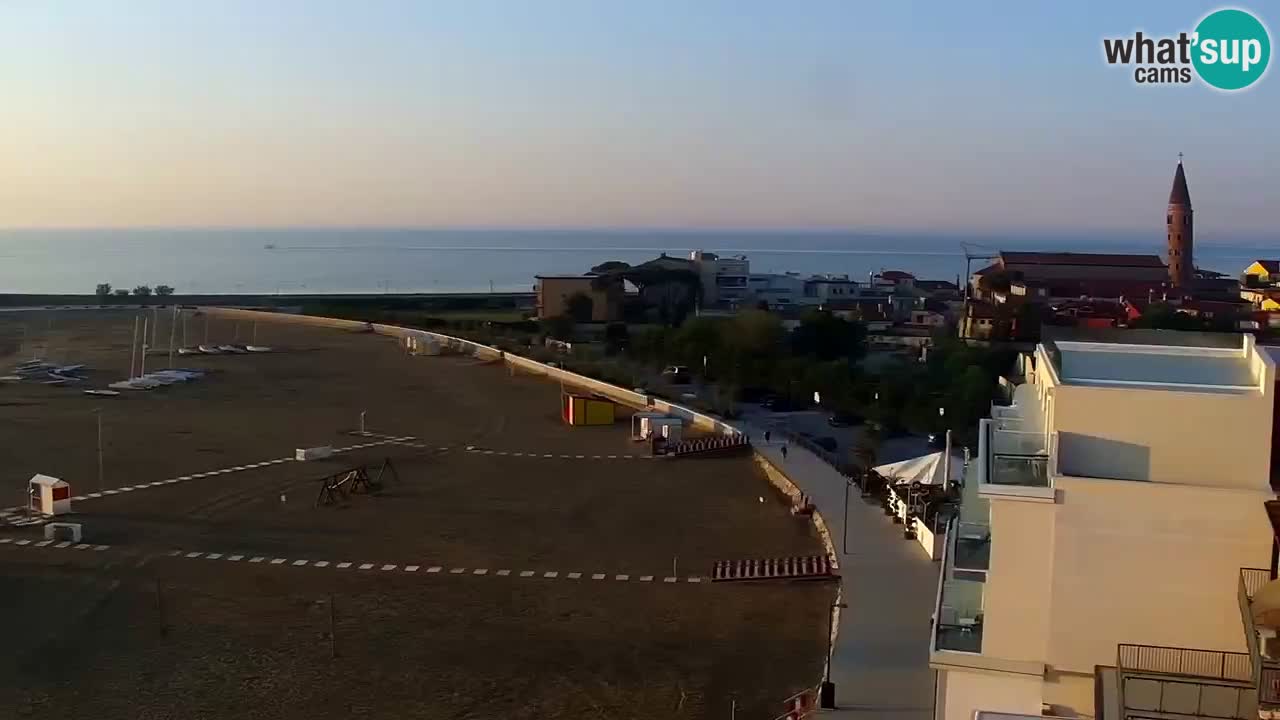 Webcam Caorle – La spiaggia di Levante – Hotel Stellamare