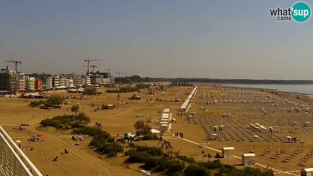 Webcam Caorle – La spiaggia di Levante – Hotel Stellamare