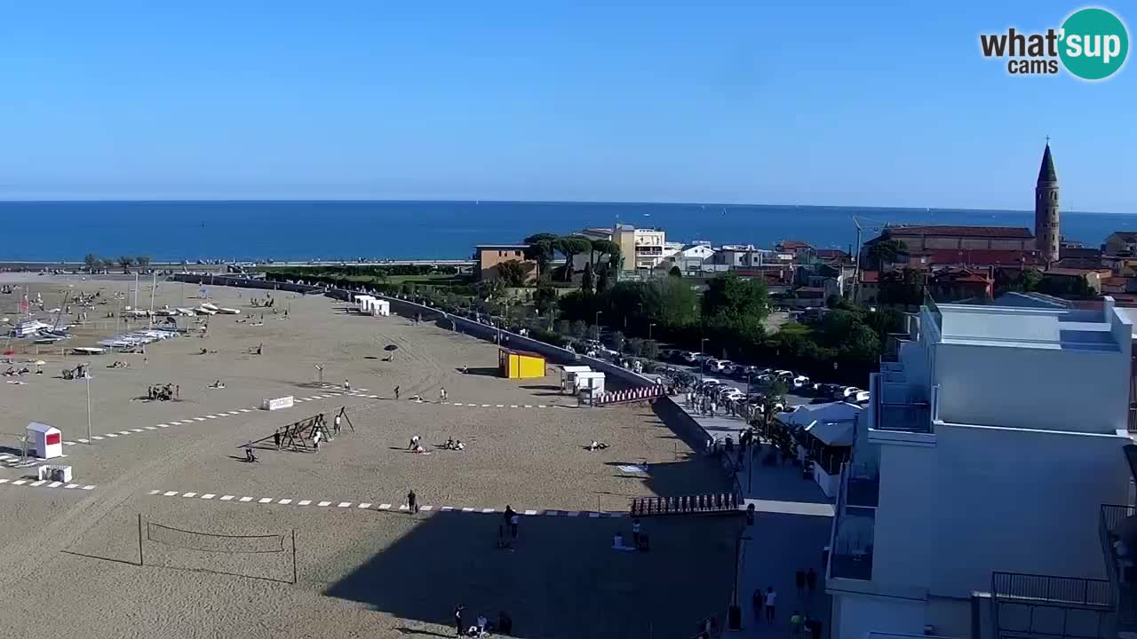 Caorle livecam Levante Strand – Hotel Stellamare