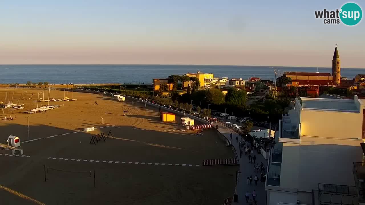 Caorle web kamera plaža Levante – Hotel Stellamare