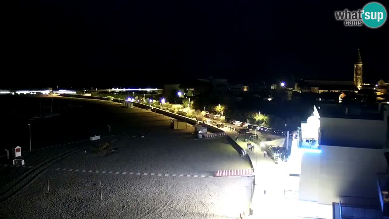 Caorle web kamera plaža Levante – Hotel Stellamare