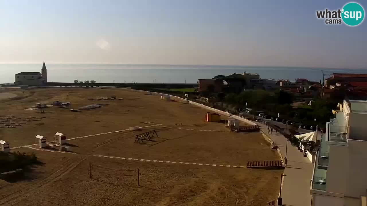 Webcam Caorle – La spiaggia di Levante – Hotel Stellamare