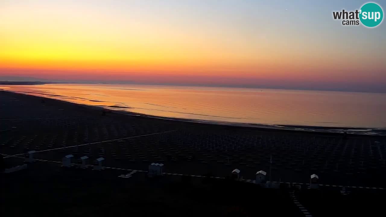 Livecam Caorle Plage de Levante – Hotel Stellamare