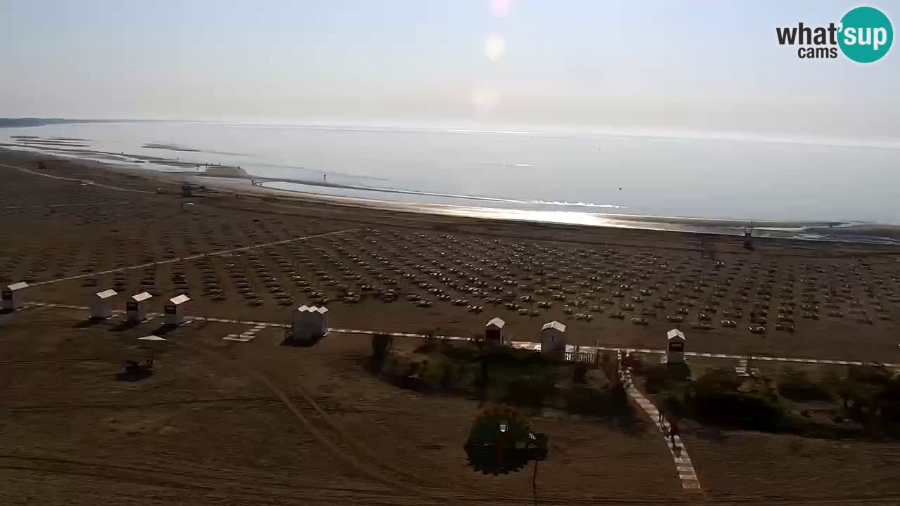 Caorle Playa Levante camera web | Hotel Stellamare