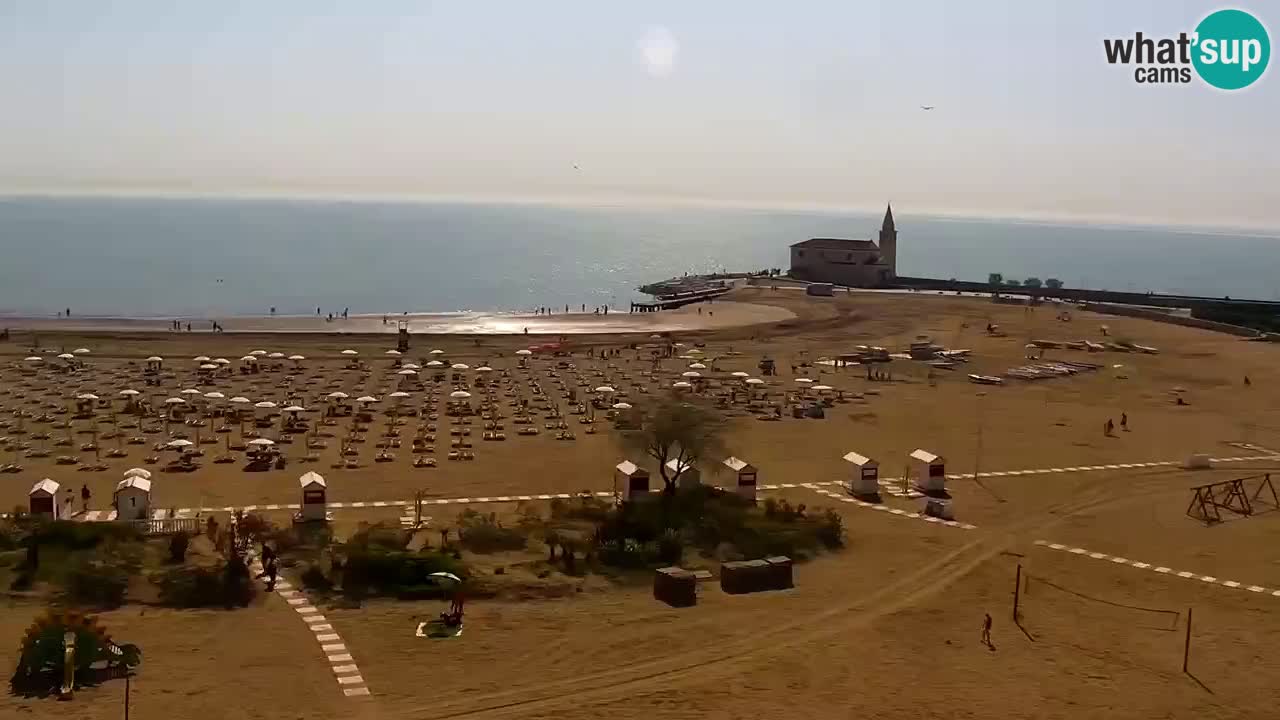 Webcam Caorle Levante beach live