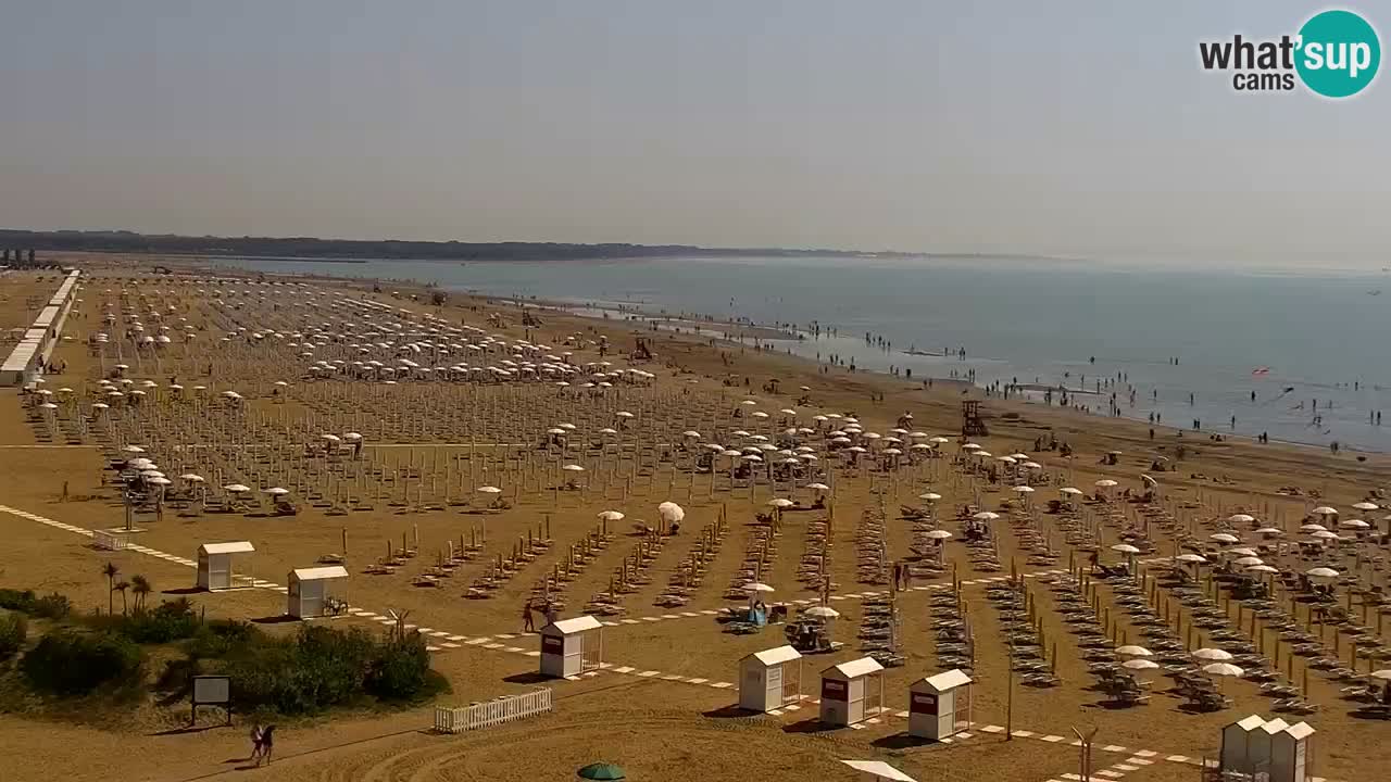 Webcam Caorle – La spiaggia di Levante – Hotel Stellamare