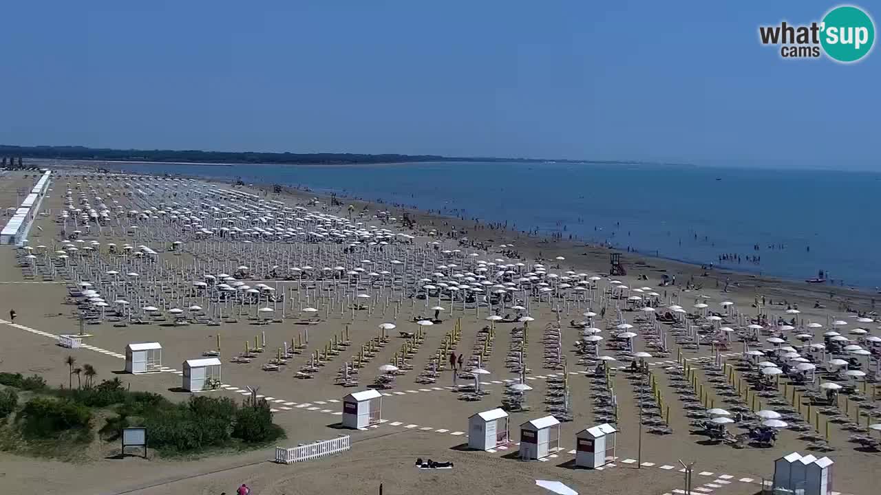 Caorle web kamera plaža Levante – Hotel Stellamare