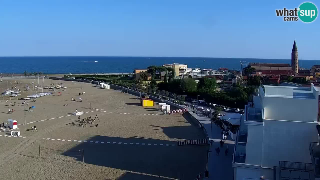 Livecam Caorle Plage de Levante – Hotel Stellamare