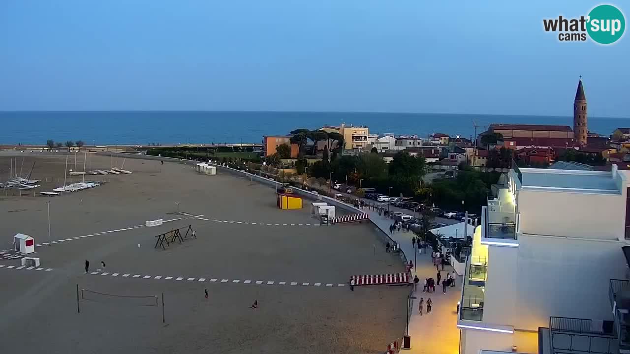 Webcam Caorle Spiaggia Levante – Hotel Stellamare