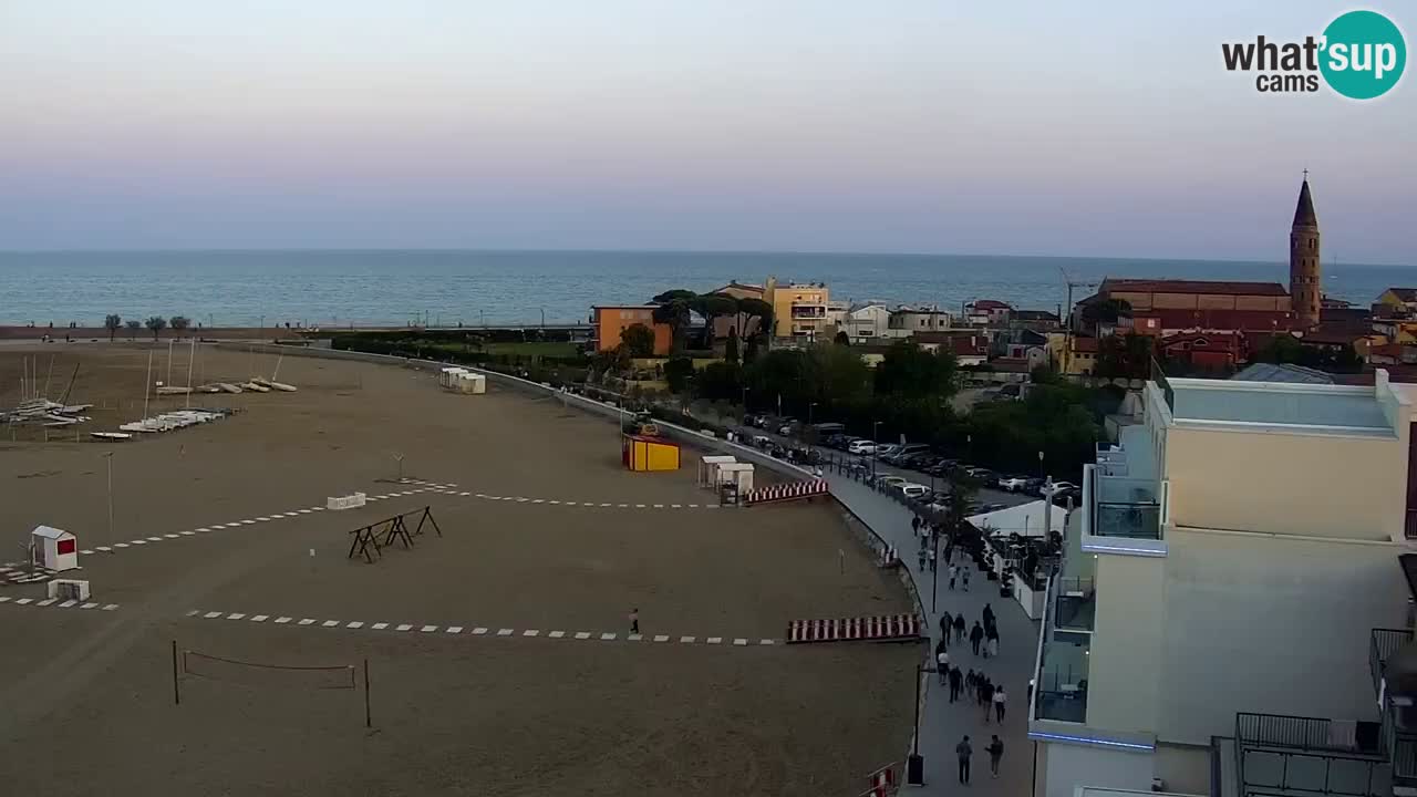 Webcam Caorle – La spiaggia di Levante – Hotel Stellamare
