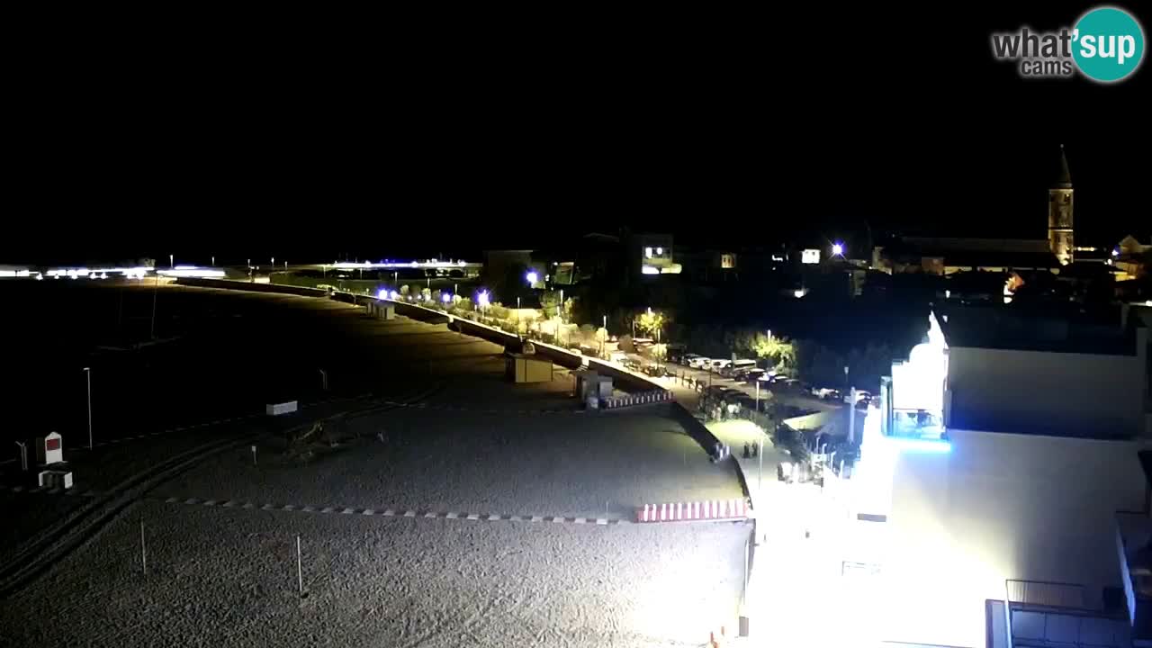 Caorle plaža Levante Spletna kamera  – Hotel Stellamare