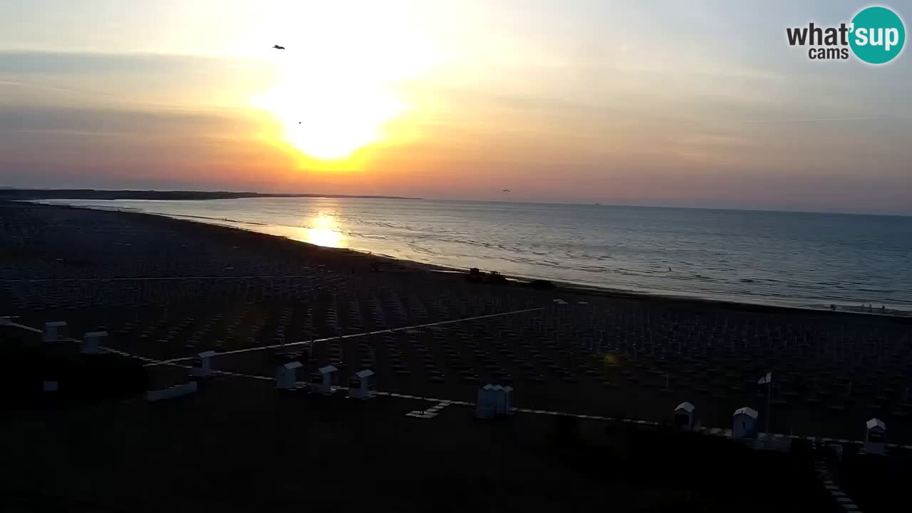 Caorle plaža Levante Spletna kamera  – Hotel Stellamare