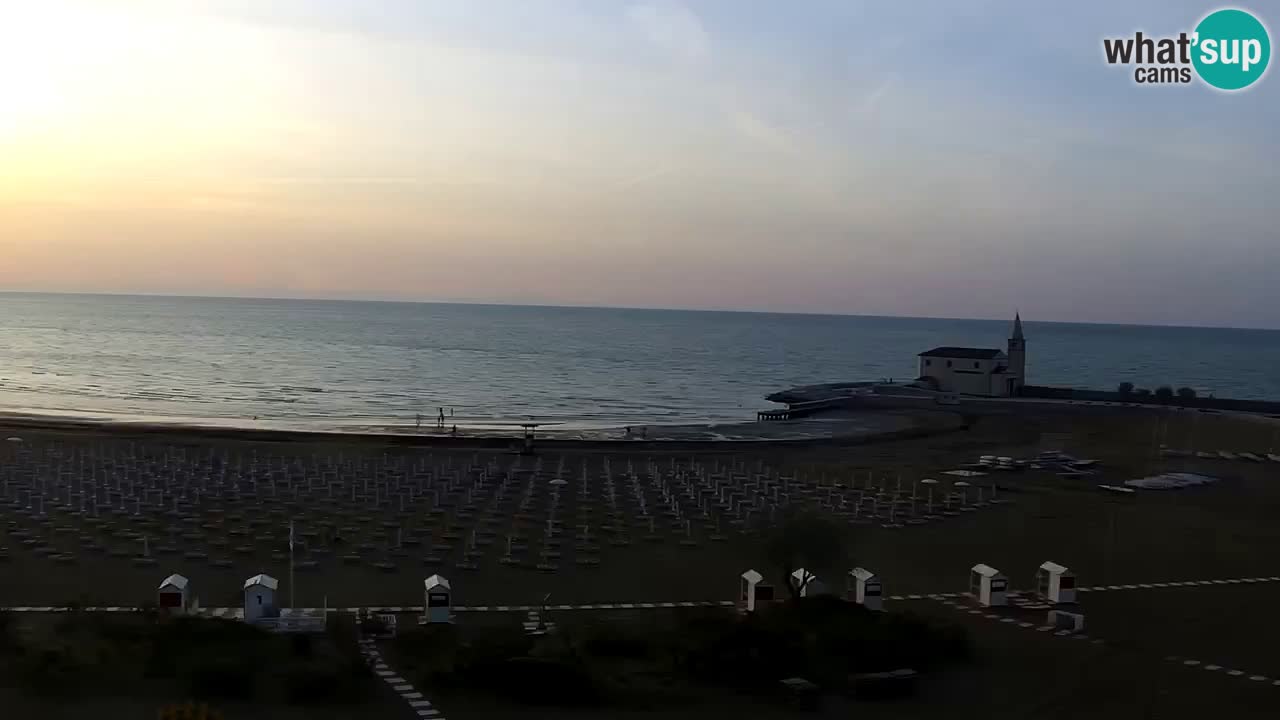Webcam Caorle Levante beach live