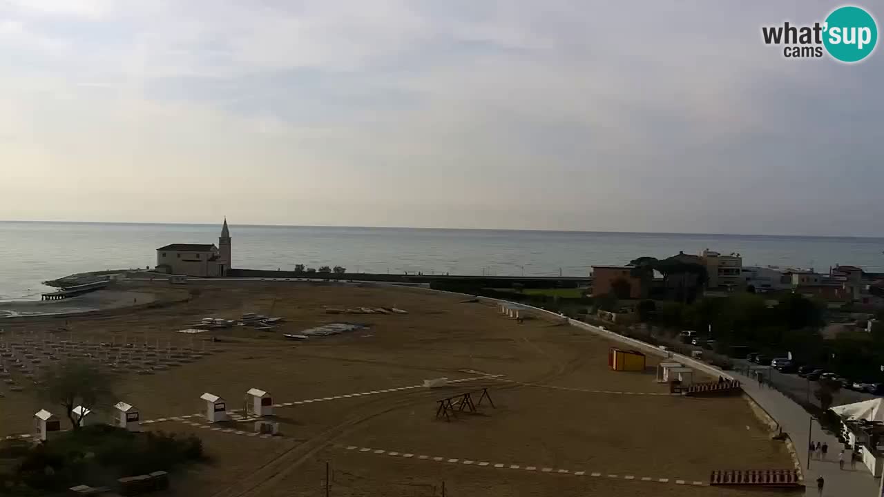 Caorle Playa Levante camera web | Hotel Stellamare